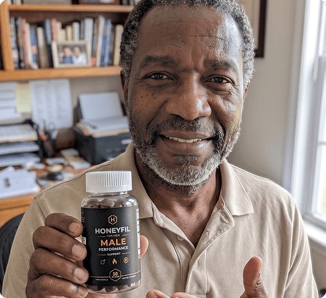 HoneyFil customer testimonial photo - James K.