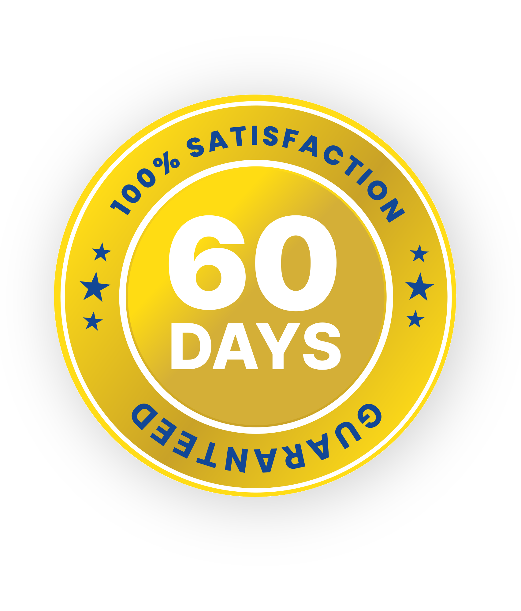 60-day money-back guarantee badge
