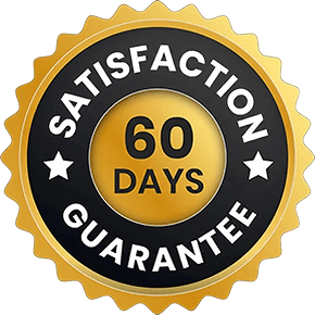 60-day HoneyFil satisfaction guarantee seal